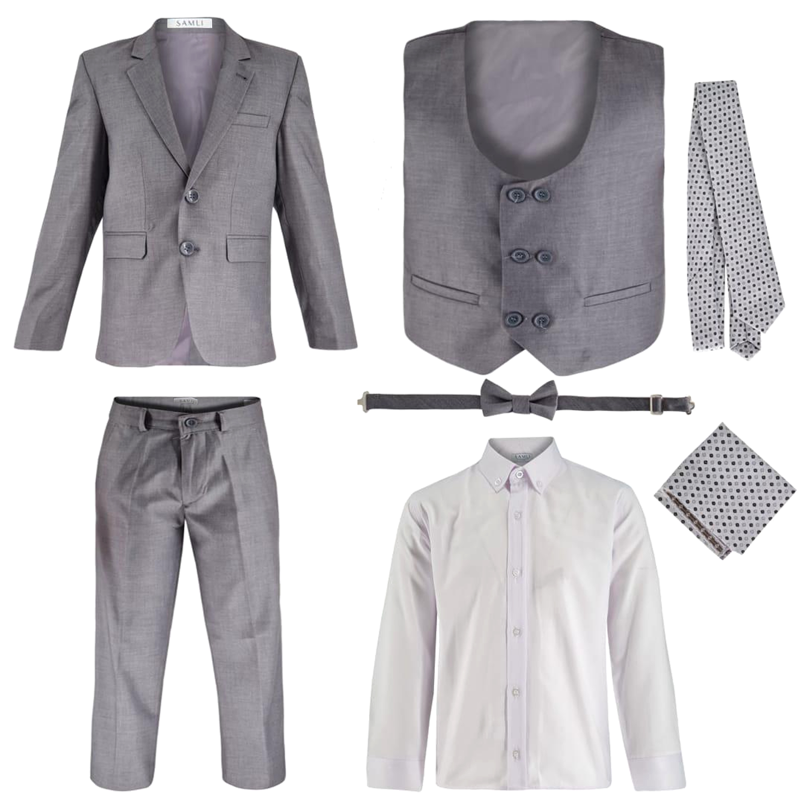 Boys Formal 7 Piece Wedding Suits - Gum & Berries | Childrens Clothing ...