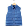 Girls Gilet Bodywarmer Padded Sleeveless Jacket - Blue