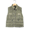 Girls Gilet Bodywarmer Padded Sleeveless Jacket - Green