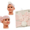 Baby Girls Velvet Headband & Hat - Image 6