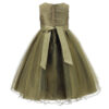 Girls Wedding Dress With Bow - Image 5