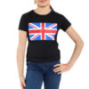 Girls Union Jack Flag T-Shirt Great Britain Coronation Leggings