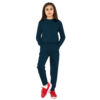 Girls Loungewear Tracksuit Sweatshirt Sweatshirt & Pants Set - Image 5