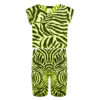Girls Zebra Print Neon Crop Tops & Shorts - Image 13