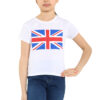 Girls Union Jack Flag T-Shirt Great Britain Coronation Leggings - Image 3