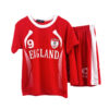 Kids England Football Kit T-Shirts & Shorts Set Outfit Gift