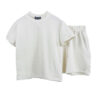 Kids Plain T-Shirt & Shorts Set - Image 3