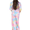 Girls Tie Dye Pyjamas T-Shirt and Trouser Set - Image 22