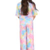 Girls Tie Dye Pyjamas T-Shirt and Trouser Set - Image 23