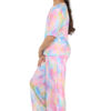Girls Tie Dye Pyjamas T-Shirt and Trouser Set - Image 14