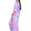Girls Tie Dye Pyjamas T-Shirt and Trouser Set - Image 16