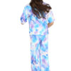 Girls Tie Dye Pyjamas T-Shirt and Trouser Set - Image 20