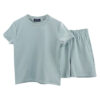 Kids Plain T-Shirt & Shorts Set - Image 2