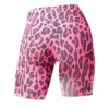 Girls Leopard Print Cycling Shorts Gymnastics Dance Pants - Image 3